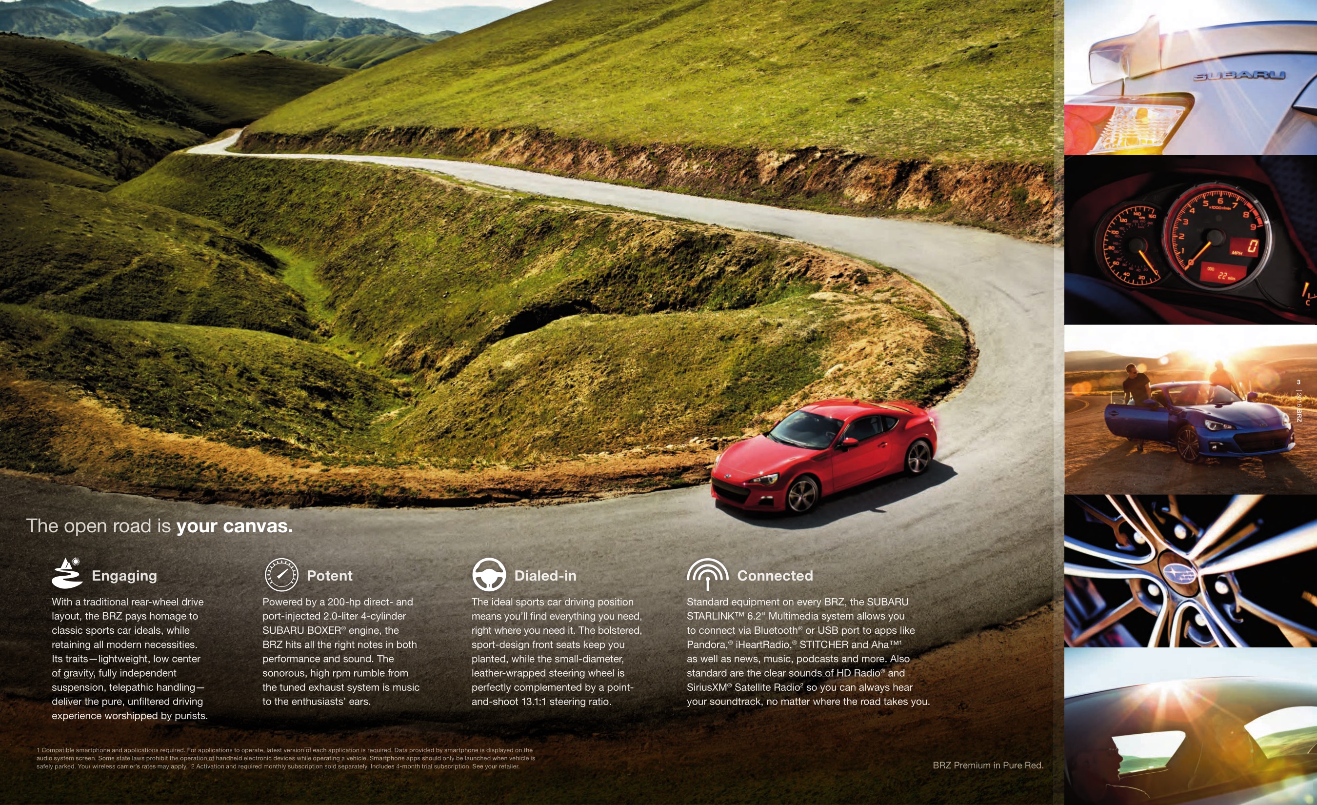 2016 Subaru BRZ Brochure Page 10